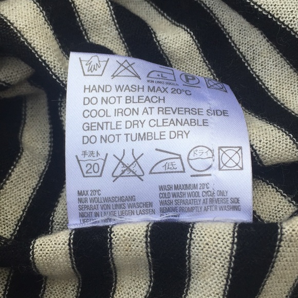 ESCADA Silk/Cashmere Striped Cardigan - Picture 9 of 10